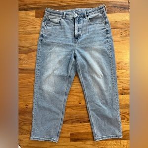 American Eagle Stretch Highest Waist Baggy Jeans